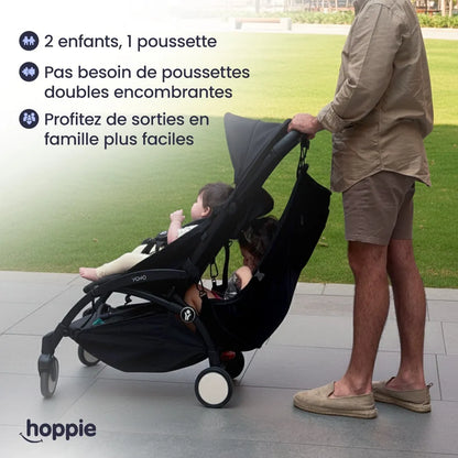 Le siège supplémentaire intelligent pour votre deuxième enfant