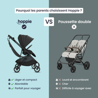 Le siège supplémentaire intelligent pour votre deuxième enfant