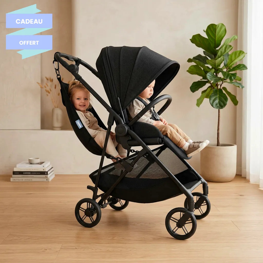 Le siège supplémentaire intelligent pour votre deuxième enfant